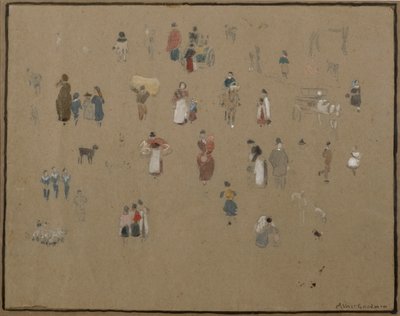 Andare al mercato da Albert Goodwin