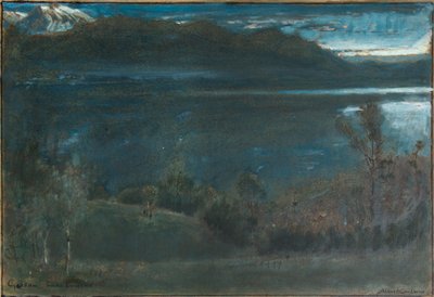 Gossau, Lago di Lucerna da Albert Goodwin