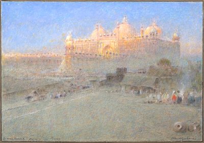Jumna Musjid, Agra, Alba da Albert Goodwin