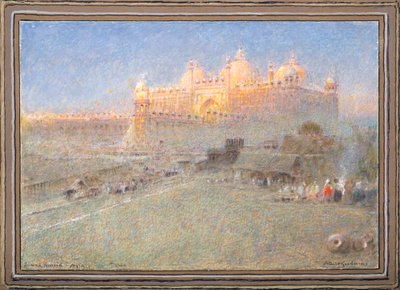 Jumna Musjid, Agra, Alba da Albert Goodwin