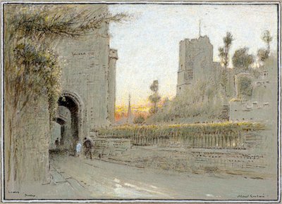 Lewes, Sussex da Albert Goodwin