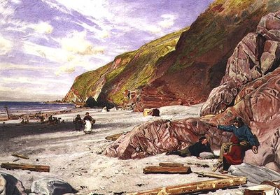 Lynmouth, Devon, la storia del naufragio da Albert Goodwin