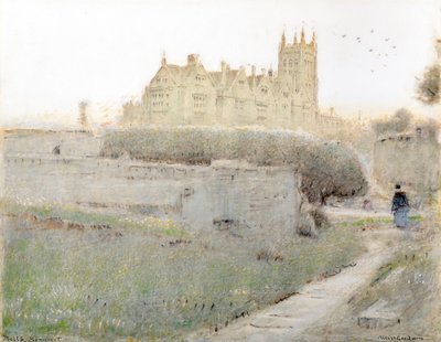 Mells, Somerset da Albert Goodwin