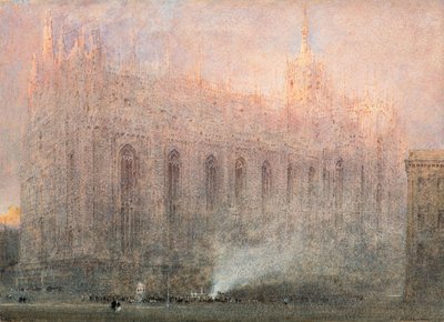Duomo di Milano da Albert Goodwin