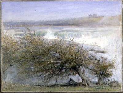 Niagara in primavera da Albert Goodwin