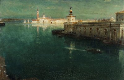 San Giorgio dai tetti, 1905-1906 da Albert Goodwin