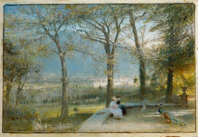 I Giardini, Pallanza, Lago Maggiore da Albert Goodwin