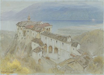 Il Monastero, Locarno da Albert Goodwin