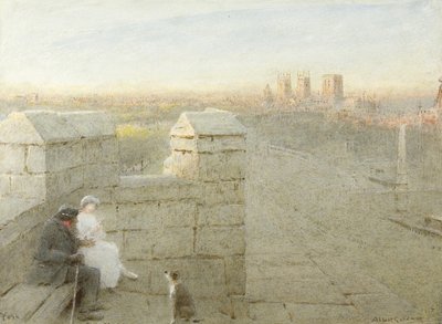 York, storia antica da Albert Goodwin