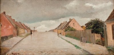 Via Bakkegade a Hillerød da Albert Gottschalk