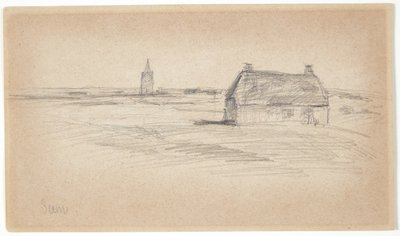 Casa di campagna e campanile da Albert Gottschalk