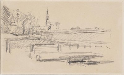 Kronborg visto da ovest da Albert Gottschalk