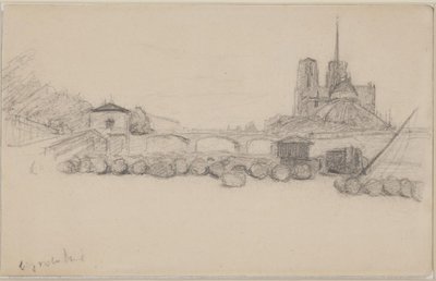 Notre Dame vista da est da Albert Gottschalk