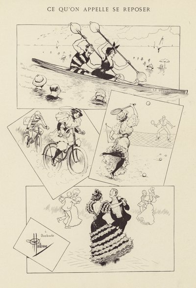 Quello che si chiama riposare da Albert Guillaume