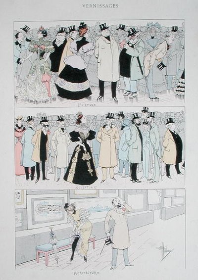 Aperture della galleria, c.1900 da Albert Guillaume