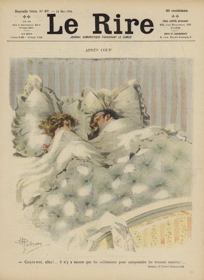 Illustrazione per Le Rire da Albert Guillaume