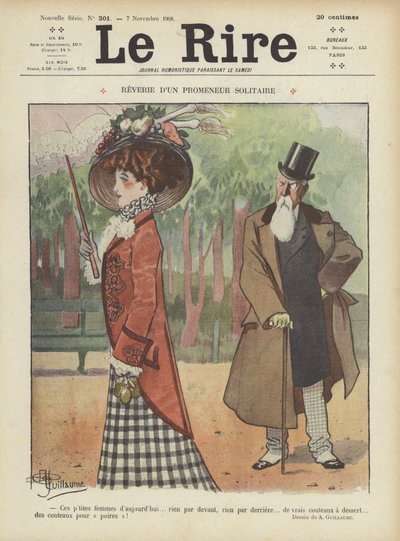 Illustrazione per Le Rire da Albert Guillaume