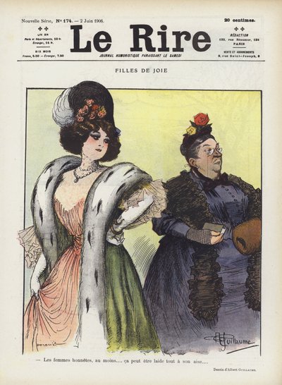 Illustrazione per Le Rire da Albert Guillaume