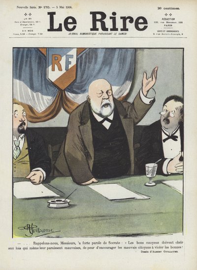 Illustrazione per Le Rire da Albert Guillaume