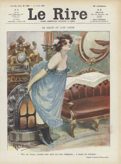 Illustrazione per Le Rire da Albert Guillaume