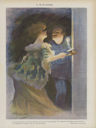 Illustrazione per Le Rire da Albert Guillaume