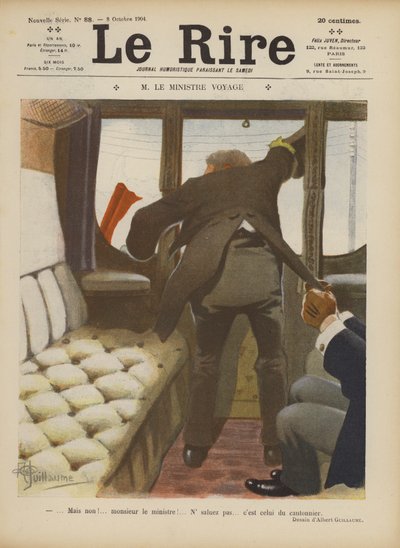 Illustrazione per Le Rire da Albert Guillaume