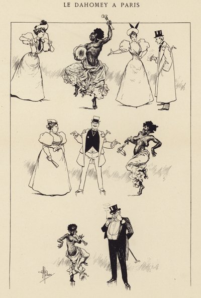 Le Dahomey a Parigi da Albert Guillaume