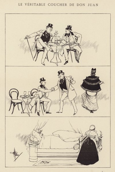 Il vero letto di Don Giovanni da Albert Guillaume