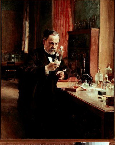 Ritratto di Louis Pasteur da Albert Gustaf Aristides Edelfelt