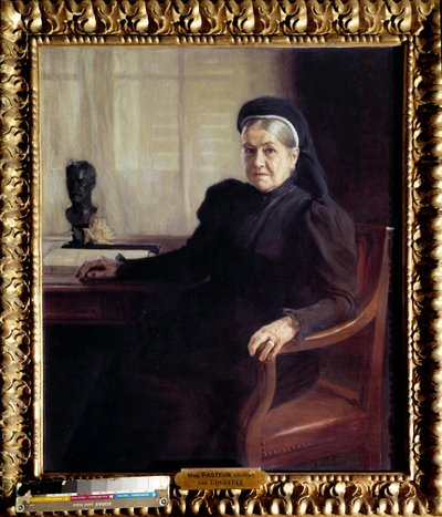 Ritratto di Madame Pasteur da Albert Gustaf Aristides Edelfelt