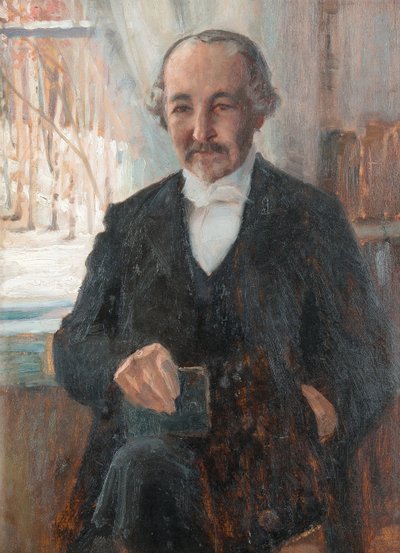 Ritratto del poeta Zacharias Topelius 1818-1898 da Albert Gustaf Aristides Edelfelt