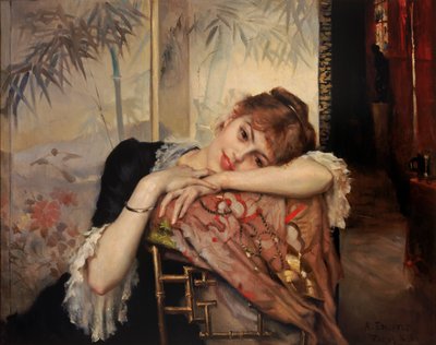 La parigina da Albert Gustaf Aristides Edelfelt