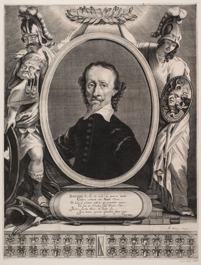 Christen Skeel. Foglio commemorativo da Albert Haelwegh