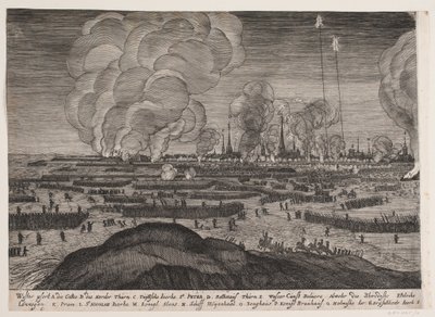 Bombardamento di Copenaghen da Albert Haelwegh