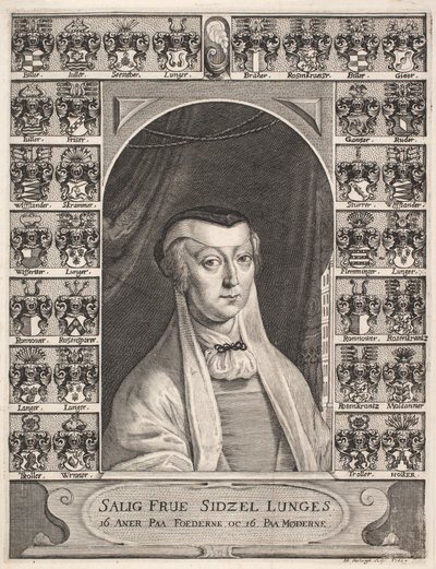 Sidsel Lunge. Commemorazione da Albert Haelwegh
