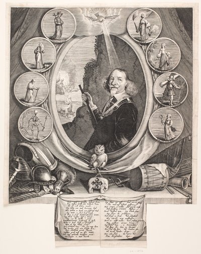 Wentzel Rothkirch. Illustrazione per sermone funebre da Albert Haelwegh