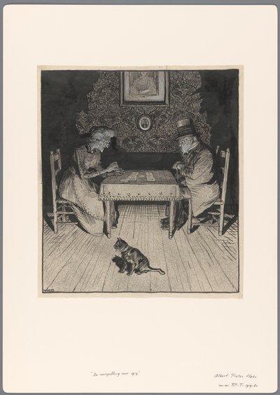 Progetto per una vignetta politica: La previsione per il 1917 da Albert Hahn (I)