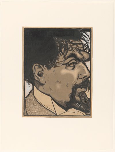 Ritratto di Jan Toorop da Albert Hahn (I)