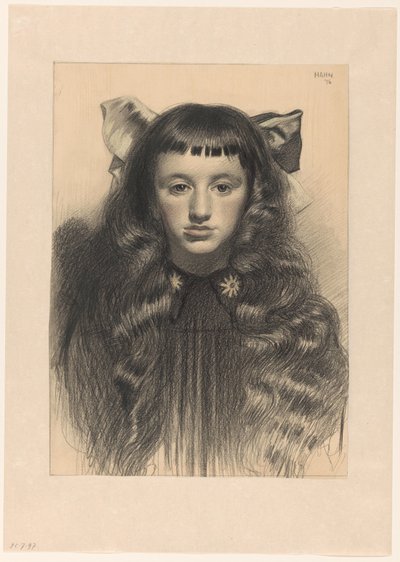 Ritratto di una ragazza da Albert Hahn (I)