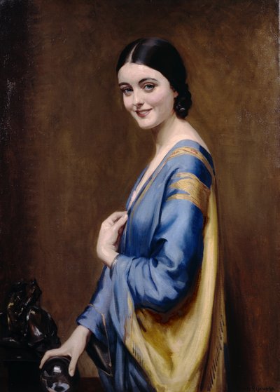 Vestito Blu e Oro da Albert Henry Collings