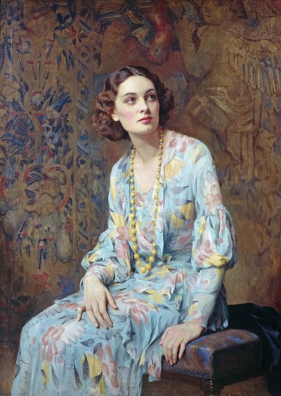 Ritratto di una signora da Albert Henry Collings