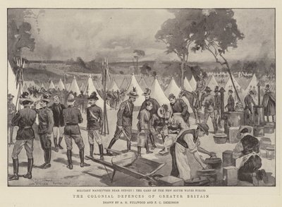 Le difese coloniali della Gran Bretagna da Albert Henry Fullwood