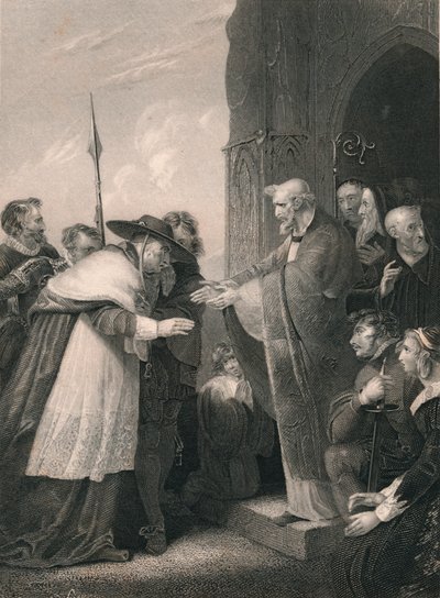 Il Cardinale Wolsey entra nell