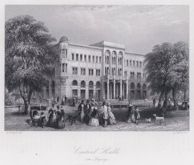 Halle Centrale, a Lipsia da Albert Henry Payne