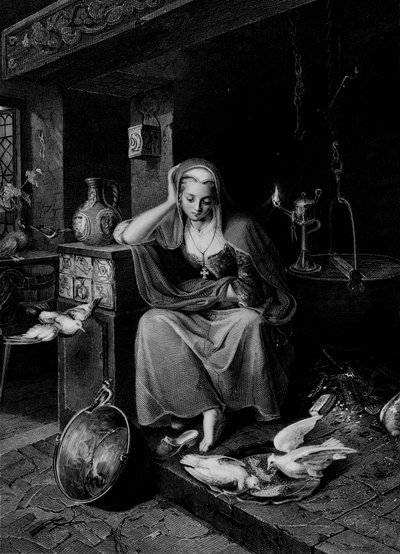 Cenerentola, c1850 da Albert Henry Payne