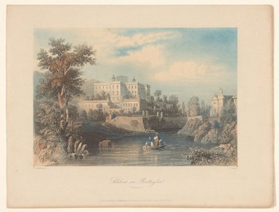 Veduta del Castello del Catajo a Battaglia Terme da Albert Henry Payne
