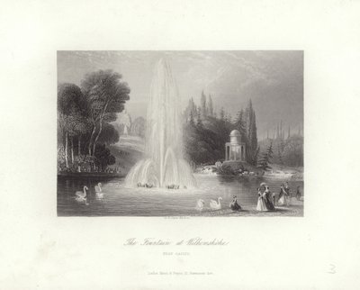 La fontana a Wilhelmshohe da Albert Henry Payne