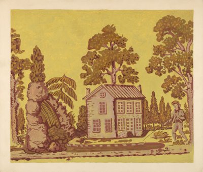 Carta da parati usata come copertura per scatole, c. 1937 da Albert J. Levone