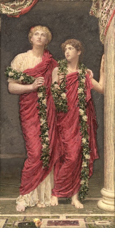 Una ghirlanda da Albert Joseph Moore