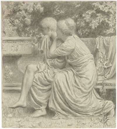 Cartone per "An Idyll" da Albert Joseph Moore